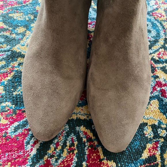 Rare find 🖤 SILENT D Tenny Tall Boots. Suede Taupe. Size 40 - Picture 11 of 13